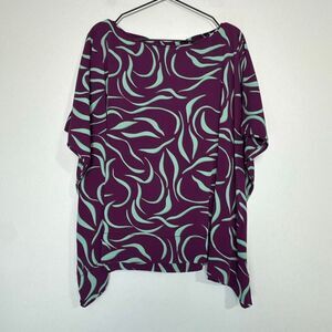 Diane Von Furstenburg The Hanky Silk Top M/L